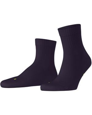 FALKE Run Rib U Sso Cotton Plain Socks 1 Pair - Blue