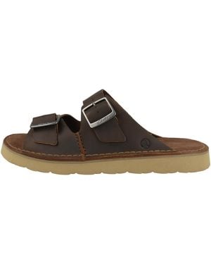 Clarks Solsbury Strap - Marrone