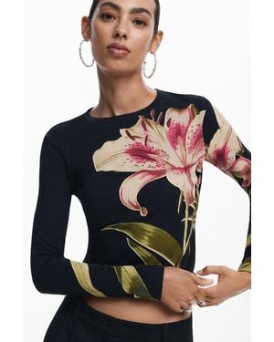 Desigual Repris_ts_romantic - Black
