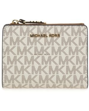 Michael Kors Md Snap Coin Billfold - Metallic