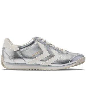 Hummel Stadion Metallic Trainers EU 44 - Grau