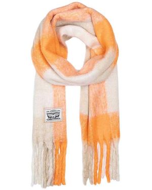 Levi's Pop of Plaid Scarf - Arancione
