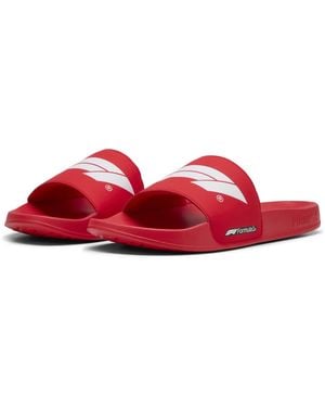 PUMA Formula 1® Leadcat 2.0 Logo Slides per adulti - Rosso
