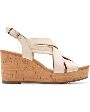 Clarks Sabina Sling Sandal - Natural