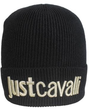 Just Cavalli Berretto Nero oro