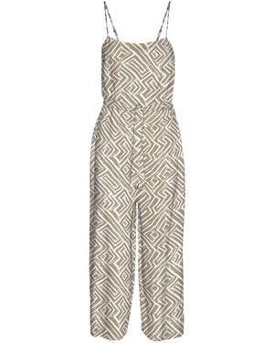 Vero Moda Vmmymilo S/L Culotte Jumpsuit Wvn Ga Tuta Intera - Bianco