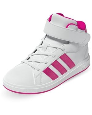 adidas Grand Court Mid Trainers Eu 35 White - Pink