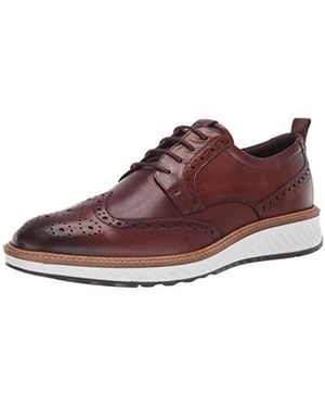 Ecco Men's St1 Hybrid Brogue Oxford - Brown
