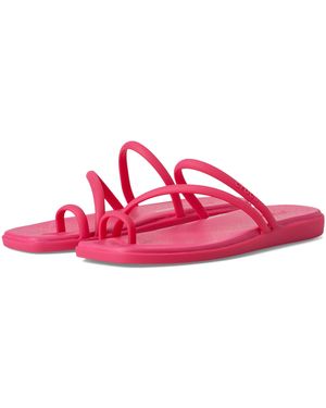 Crocs™ Miami Toe Loop Sandal Flat in Pink | Lyst UK