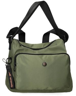 Reebok Leia Mochila de Paseo Verde 20x25,5x10 cms Poliéster 5,1L by Joumma Bags