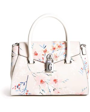 Guess Factory Godfrey Satchel - White