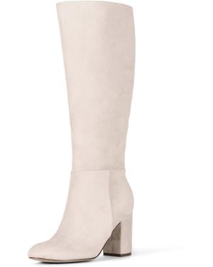 Amazon Essentials Tall Heel Boot - Natural