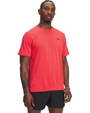 Under Armour Tech Vent Jacquard Short Sleeve T-shirt - Red