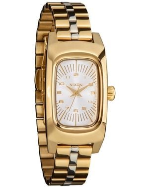 Nixon Frankie A1441-100m Water Resistant Analog Watch - Metallic
