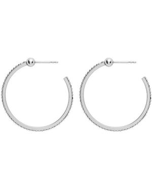 Fossil Ohrringe JOF00503040 Creolen Edelstahl Silber - Mehrfarbig