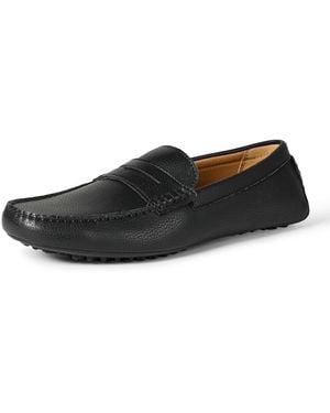 Amazon Essentials Mocasines Tipo Driving Moc Hombre - Negro