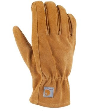 Carhartt Leather Open Cuff Glove 1 Paar Handschuhe - Braun