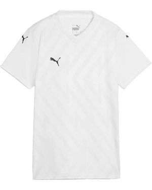 PUMA TeamGLORY Jersey Wmns Camiseta de Futbol - Blanco