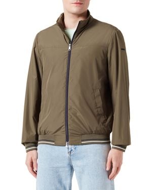 Geox M Jharrod Jackets Winter Mos/white/blu_50 - Bruin