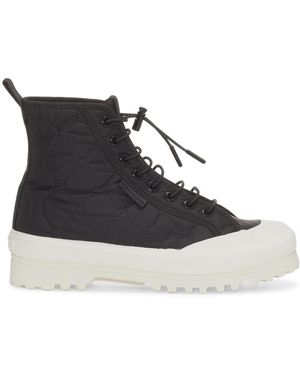 Superga Scarpe - Stivali alla caviglia - Nero - Blu