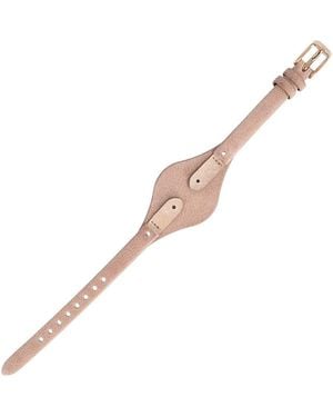 Fossil 08 Mm - Leather - Beige - Es-3151 - Lb - Metallic