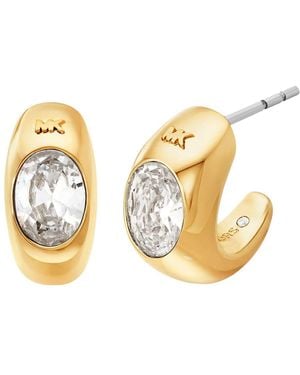 Michael Kors Premium Ohrring aus Messing in Goldoptik - Mettallic