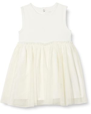 Amazon Essentials Vestido tutú sin mangas Niña - Blanco