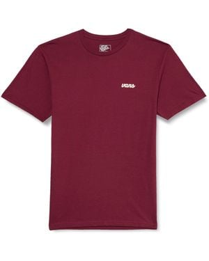 Vans Scripted Ss Tee T-Shirt - Rot