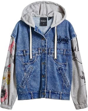 Desigual Chaqueta vaquera Mickey - Azul