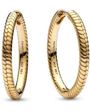 PANDORA 282728C00 Orecchini a cerchio con serpente - Metallizzato