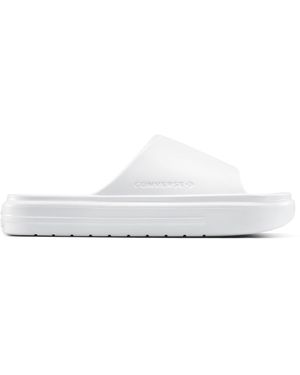 Converse Essentials Slide Farbe der Saison - Weiß