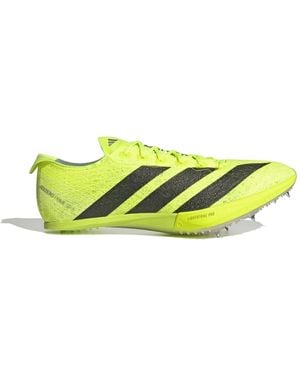 adidas S Adizro Prm Str Track Running Shoes Lucid Lemon/black 8.5 Uk - Yellow