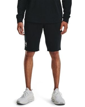 Under Armour Standard Rival Terry Shorts - Black