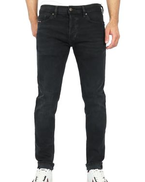 DIESEL Tepphar Black Slim Jeans