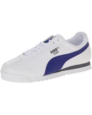 PUMA Ferrari Style Roma Lace-up White Synthetic S Trainers 306575_02 - Black