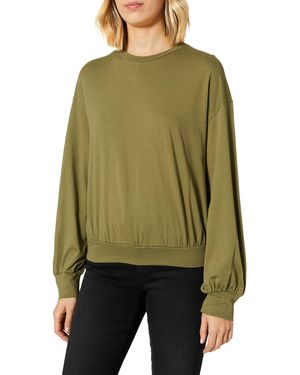 Benetton Maglia Lupetto M/L 30IXE2287 Maglione - Verde