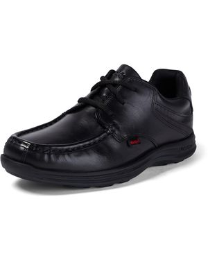 Kickers Reasan Lace Lthr YM - Nero