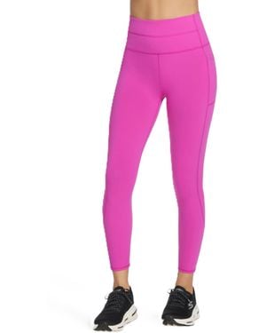 Skechers Go Flex Hw 7/8 Legging Ii Pkpr L Purple - Pink
