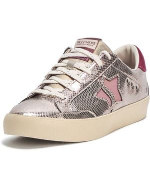 Skechers Strand Star-glimmer Chic Trainer - Metallic