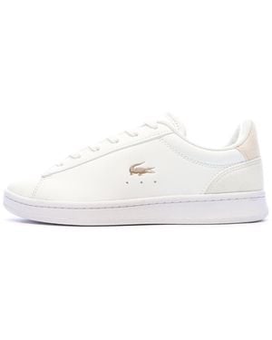 Lacoste Scarpe da ginnastica bianche da donna Carnaby Set 224 - Bianco
