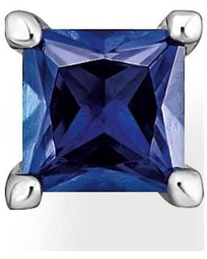 Thomas Sabo Einzel Ohrstecker mit blauem Stein silber 925 Sterlingsilber H2233-699-32