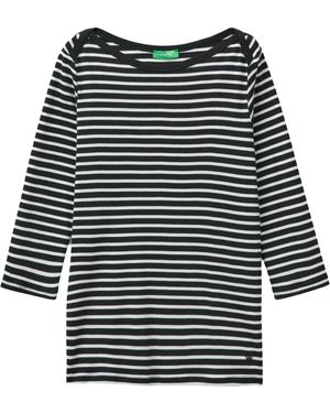 Benetton T-shirt M/l 30yse16a1 - Blue
