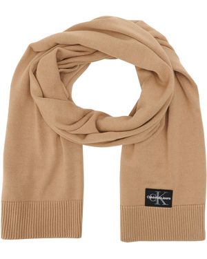 Calvin Klein Jeans Uomo MONO LOGO PATCH SCARF K50K512457 - Marrone