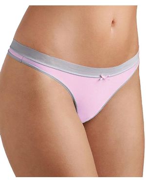 Triumph Miss Sexy Allday String Thong Low Rise Brief Pink 14 - Purple