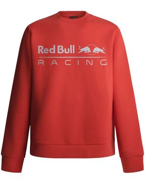Pepe Jeans Red Bull Racing X RBR Team Logo Crew Sweatshirt - Rot