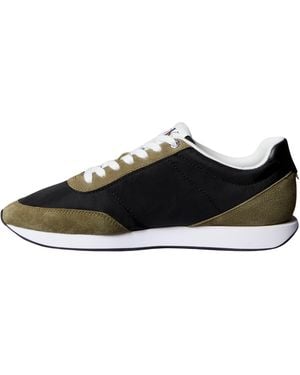Calvin Klein Retro Runner ESS Mix Mat Ym0Ym01361 Low Top - Schwarz
