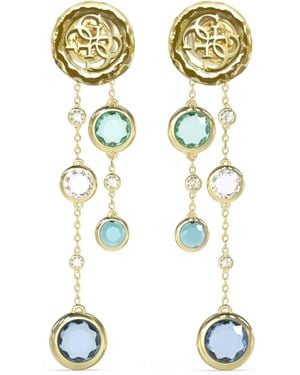 Guess Oorbellen Van Staal - Wit