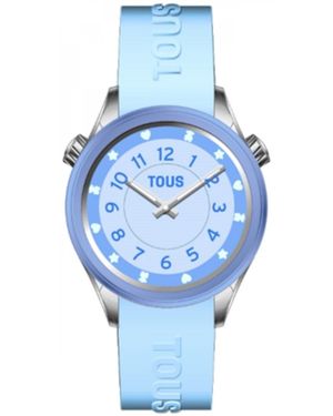 Tous Reloj Mini Self Time 200358052 silicona azul - Blu