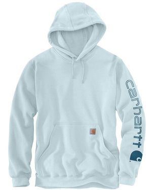 Carhartt Loose Fit Midweight Logo Sleeve Graphic Sweatshirt - Blue