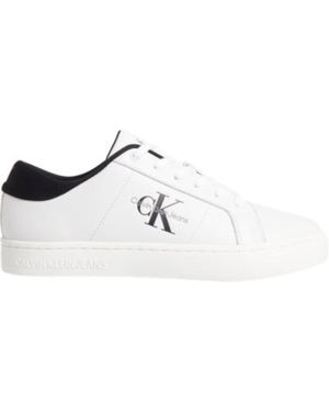 Calvin Klein Jeans Sneaker Classic Cupsole Low Leder - Mehrfarbig